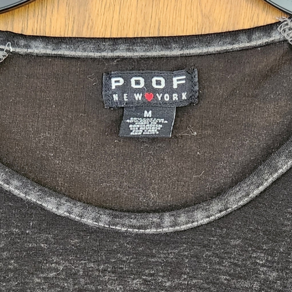 Poof t-shirt, size medium, color black - Picture 3 of 6